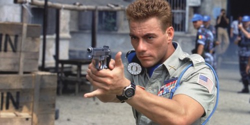 Jean-Claude Van Damme as Col. Guile in Street Fighter.