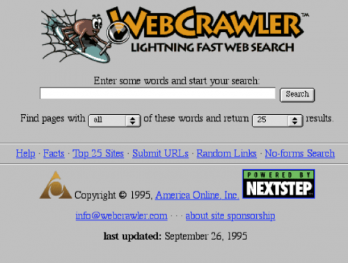 webcrawler-1995-searchpage